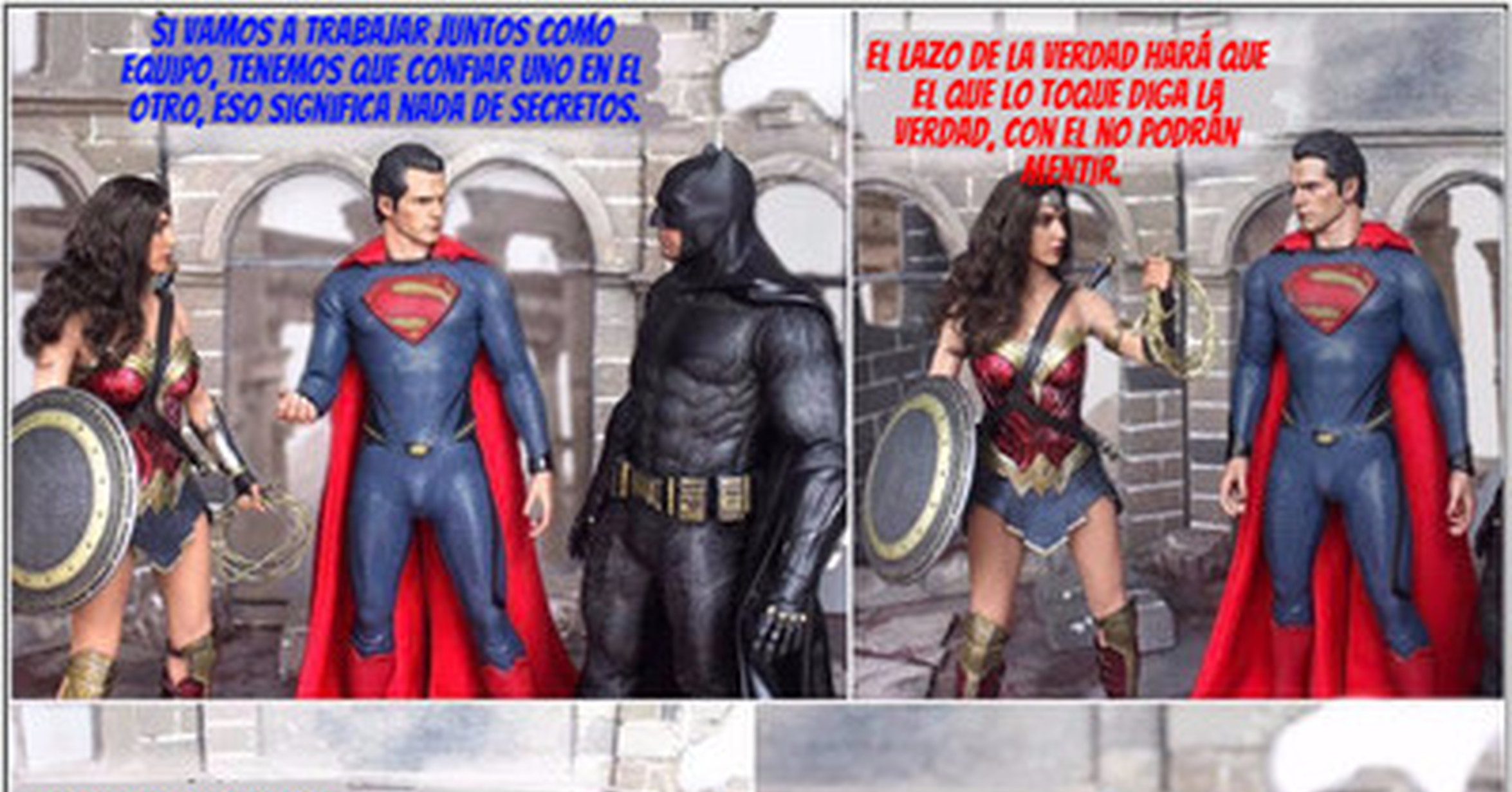 Cuanto Cabron Ni El Lazo De La Verdad Puede Con Batman