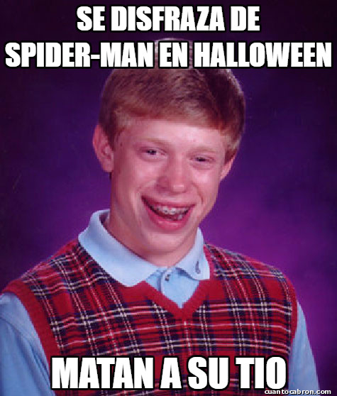 disfraz,Halloween,spiderman,tío