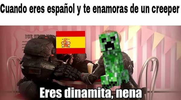 creeper,España,español,Minecraft