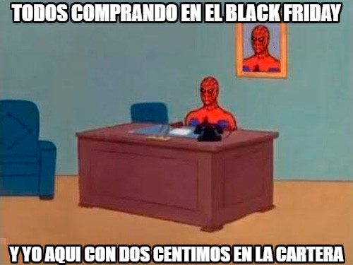 Black friday,Cartera,Centimos,Spiderman