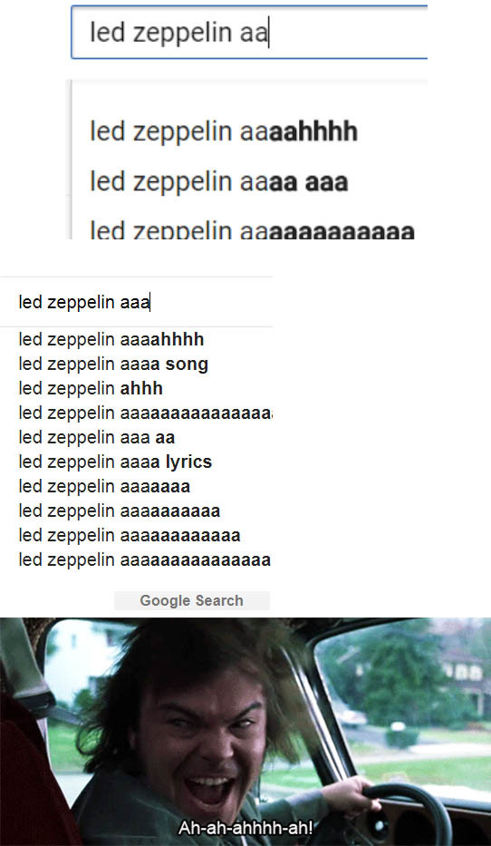 Meme_otros - Led Zeppelin y sus canciones