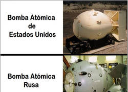 Enlace a Bombas Atómicas según cada país