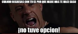 Enlace a No quedaba otra
