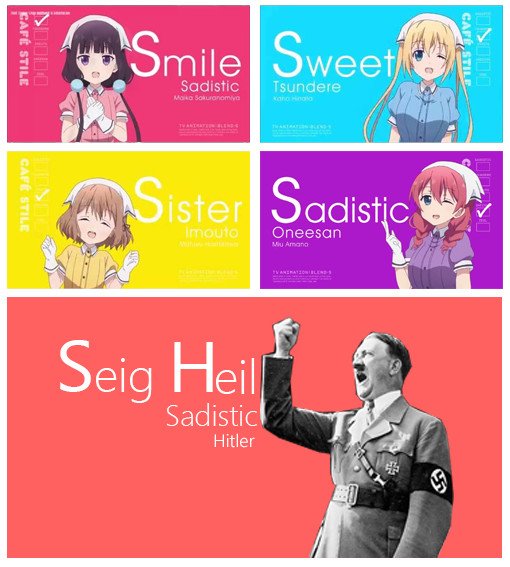 Hitler,sadistic,sister,Smile,sweet