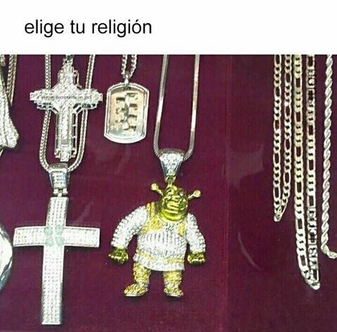 religión,Shrek