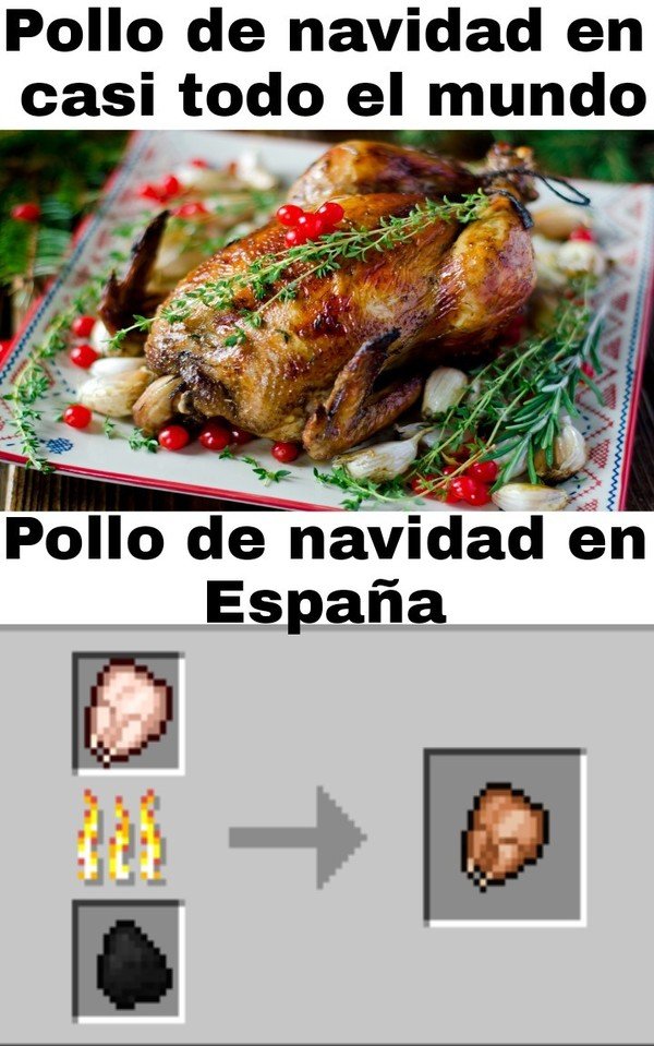 españa,españoles,minecraft,pollo