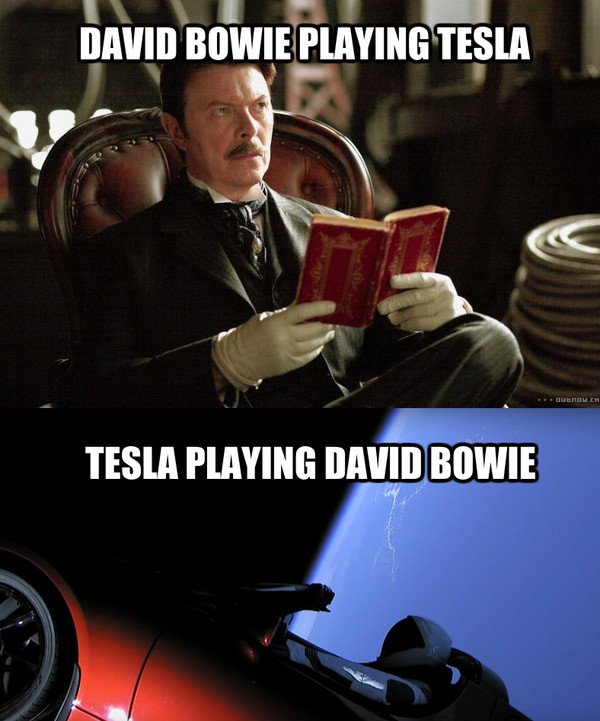 Meme_otros - David Bowie y Tesla