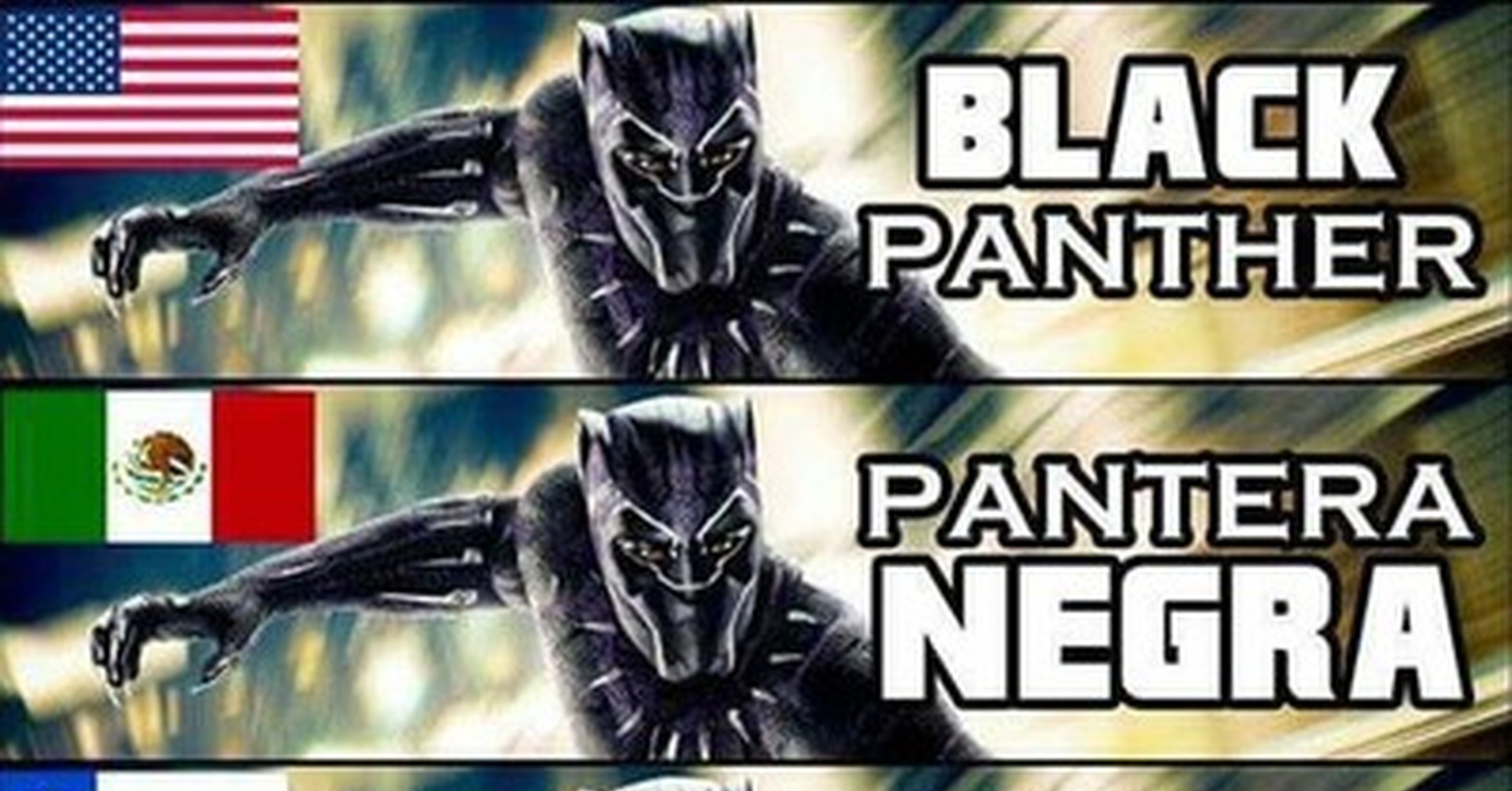 Black Panther en diferentes países