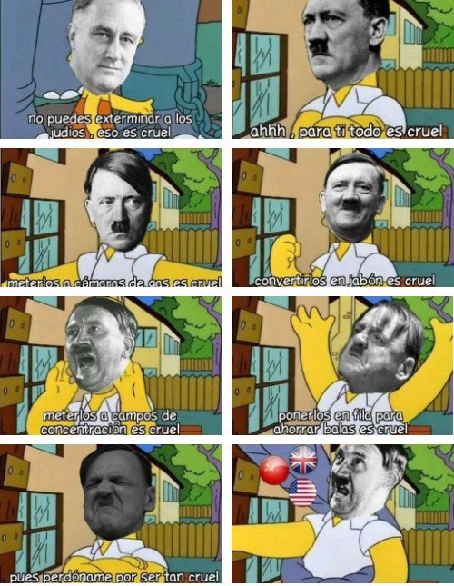 Meme_otros - Hitler era cruel