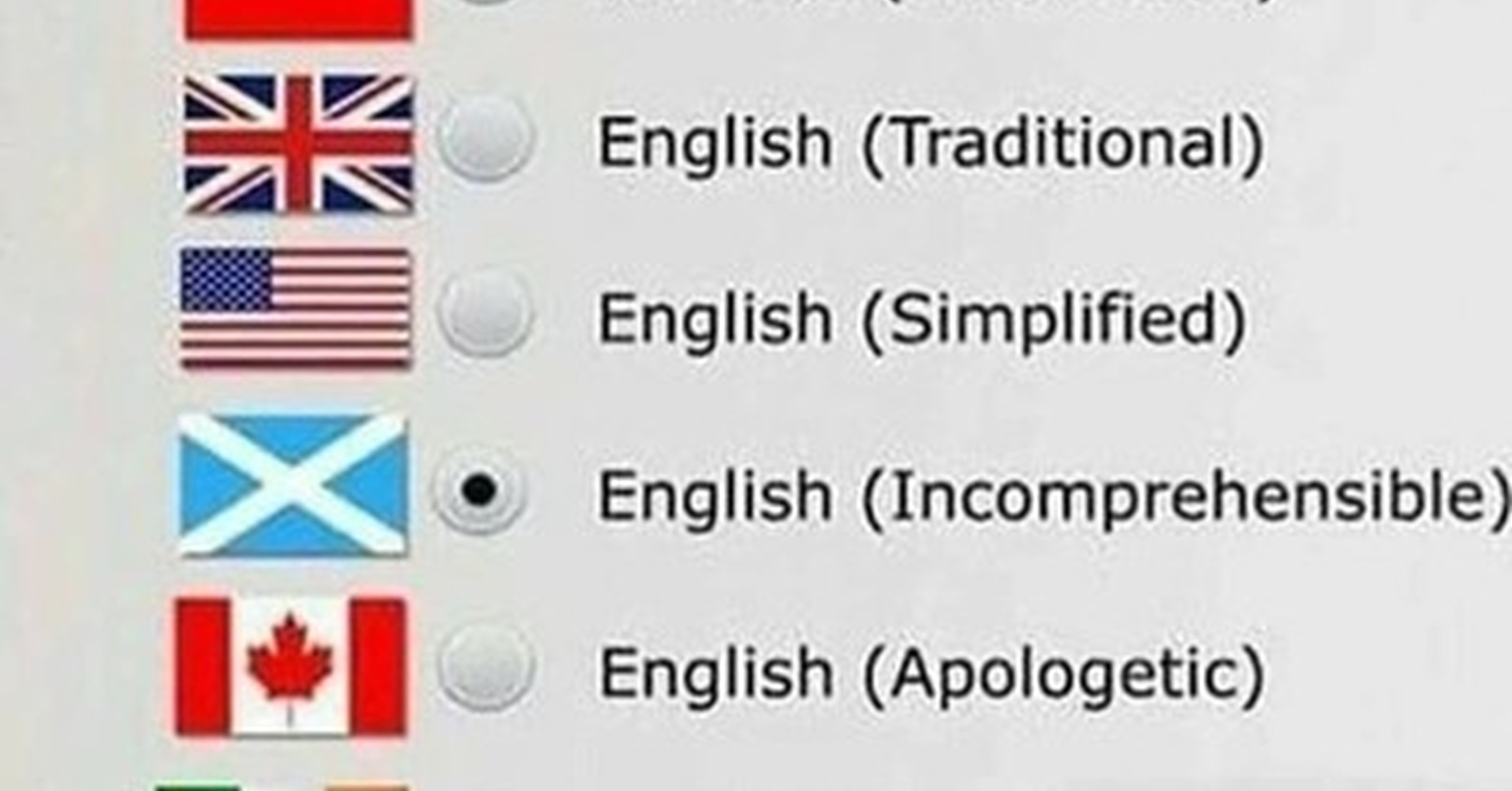 Cunto Cabrn Selecciona El Idioma Honesto