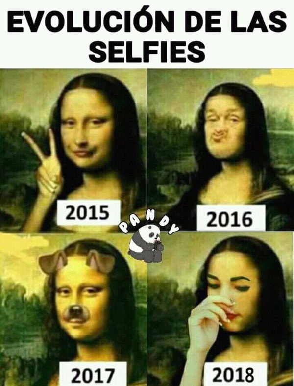 Meme_all_the_things - Evolución de los selfies