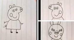 Enlace a Peppa Pig de frente da mucho miedo