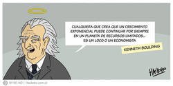 Enlace a Kenneth Boulding: La locura del economista