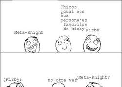 Enlace a Personajes favoritos de Kirby