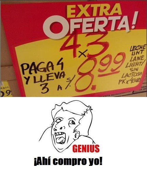 Genius - Cuando vas al Plaza Vea en Perú