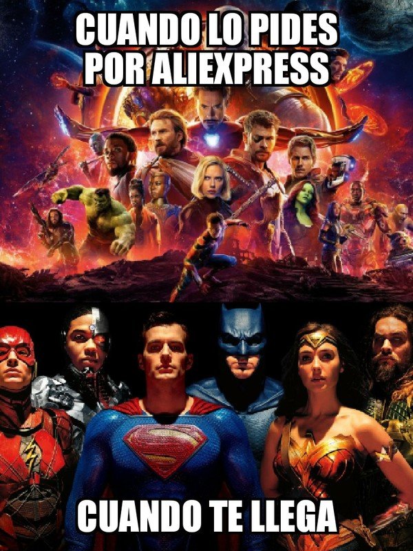 Marvel Dc Vengadores Infinity War Justice League Avengers