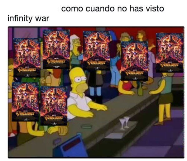 Meme_otros - Todo el mundo hablando de Infinity War