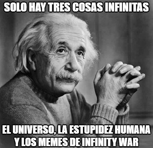 Einstein,rigurosa actualidad,Tres cosas infinitas,universo