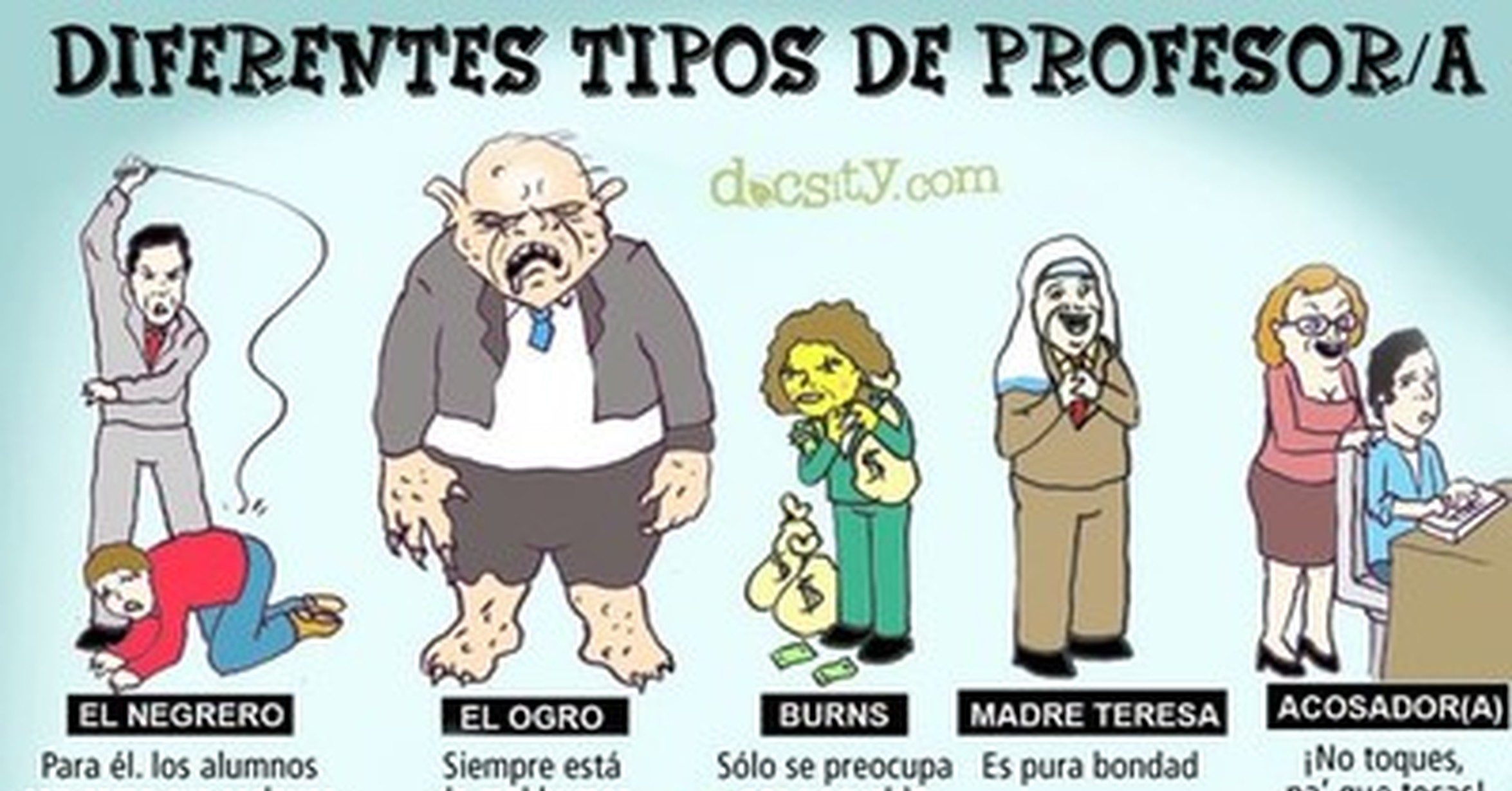 Cuanto Cabron Tipos De Profesores