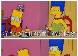 Enlace a Bart y sus aventuras