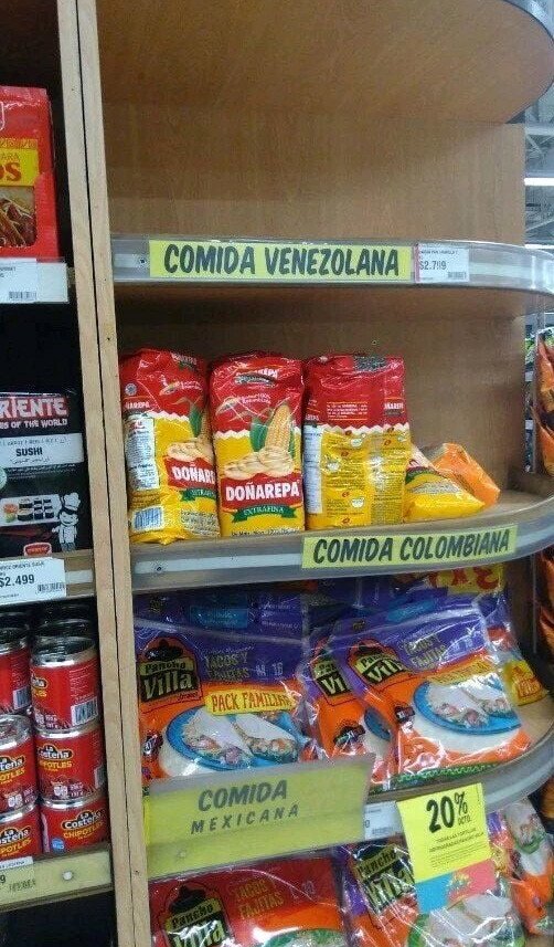 colombia,comida,mexico,supermercado,venezuela