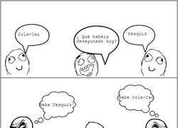 Enlace a Lo que pasa siempre en el desayuno...