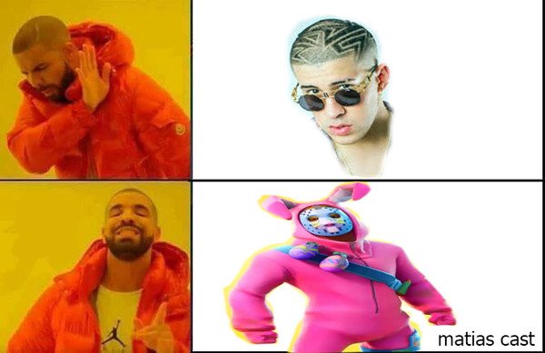 bad bunny,diferencias