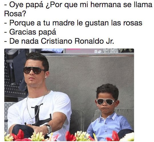 Meme_otros - Cristiano Ronaldo eligiendo nombre para sus hijos
