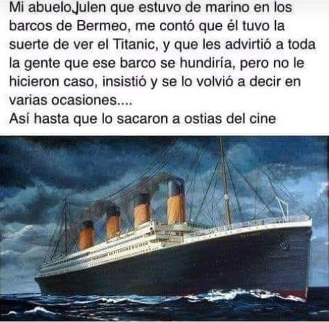 Meme_otros - El final del Titanic