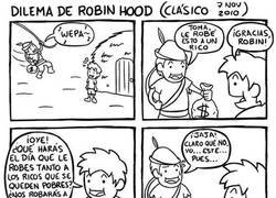 Enlace a Una pregunta incómoda a Robin Hood