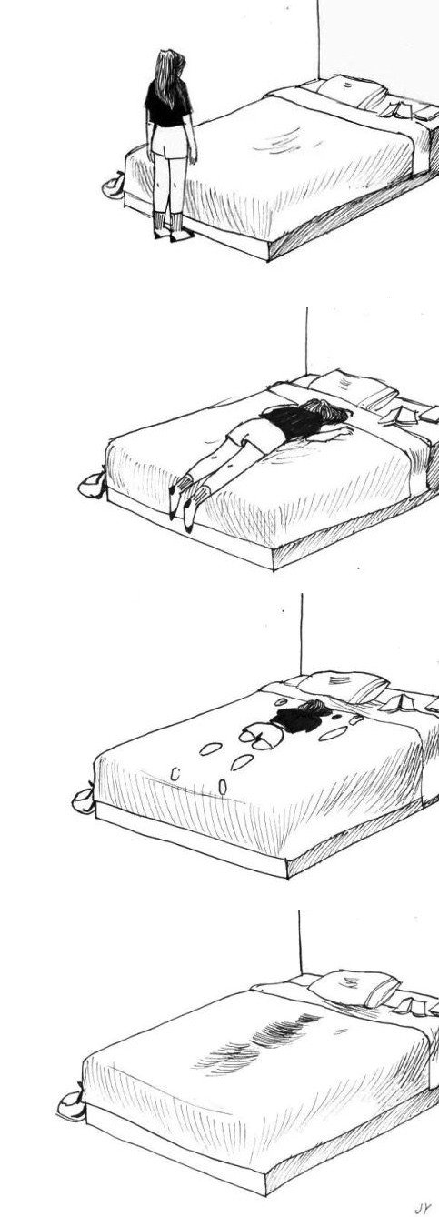 Otros - Cuando la cama se fusiona con tu cuerpo