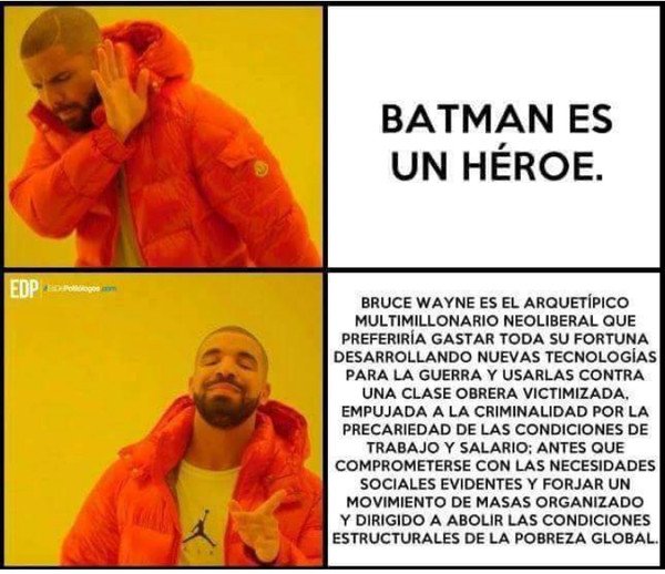 Meme_otros - Diferentes formas de explicar quién es Batman