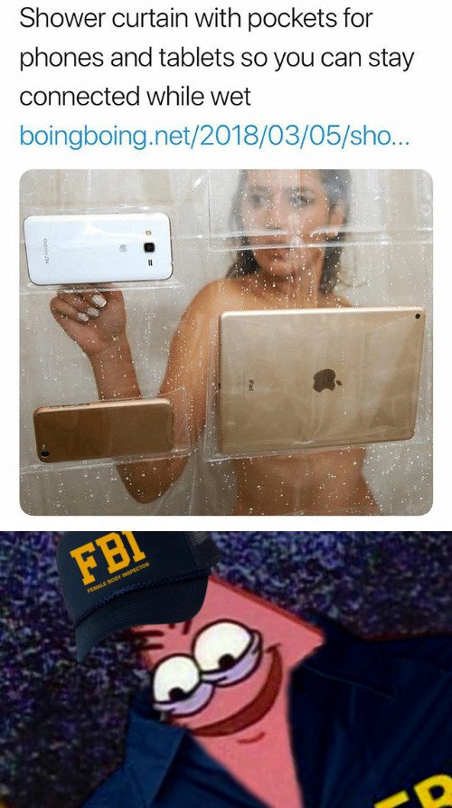 ducha,fbi,móvil,ordenador
