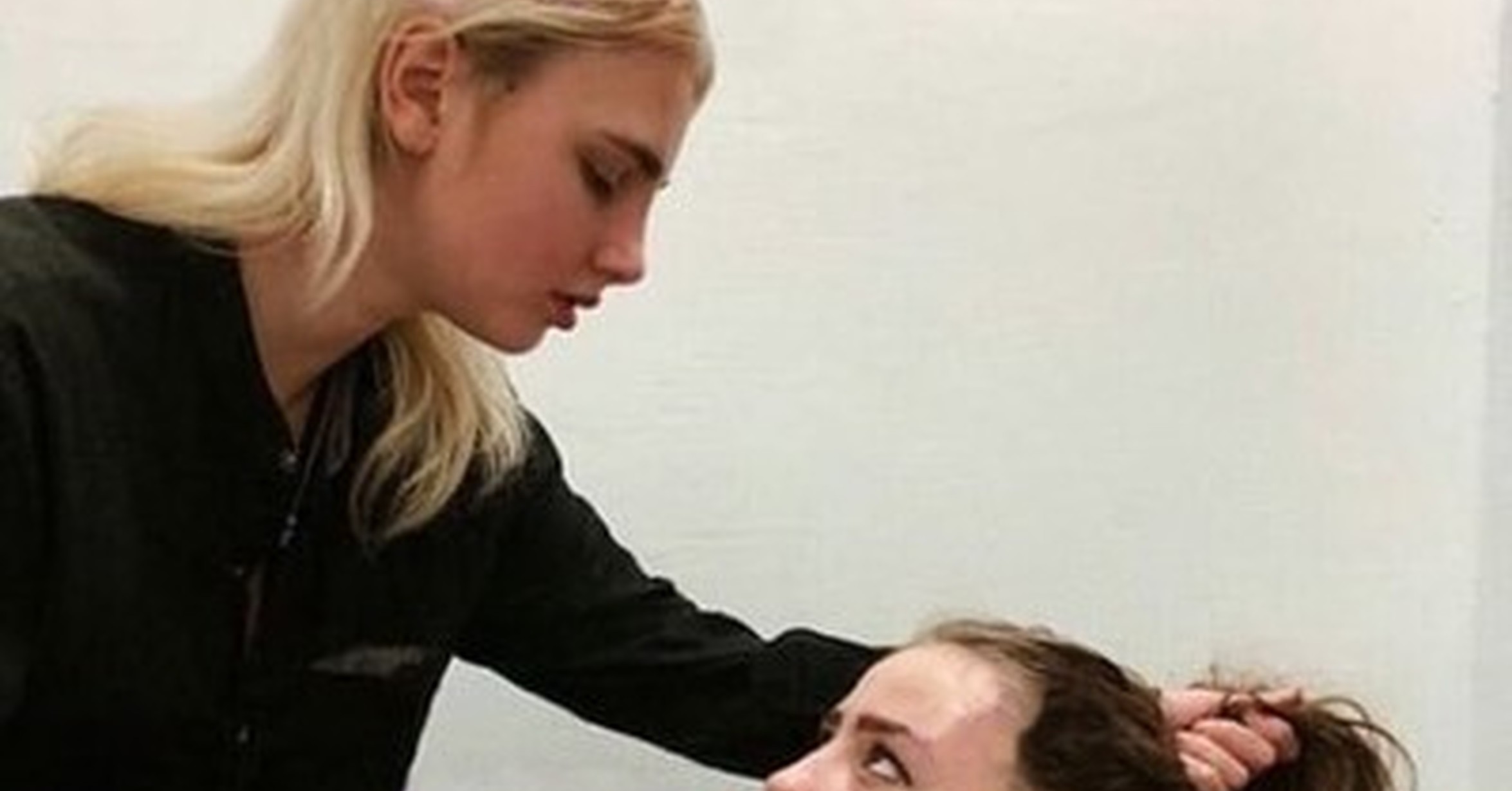 Forced to drink milk girl name
