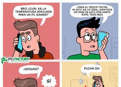 Enlace a La temperatura de un ordenador gamer