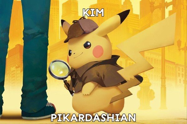 Meme_otros - Un Pokémon salvaje apareció es Pikardashian