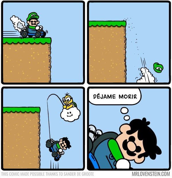 Otros - Luigi solo quería terminar con esa agonía