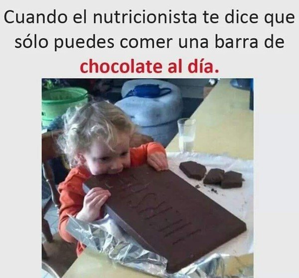 Meme_otros - Barra diaria de chocolate