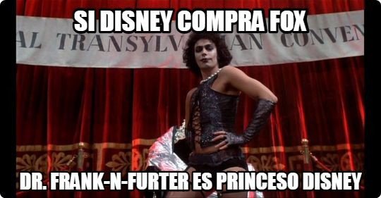 Meme_otros - Tim Curry es un princeso Disney