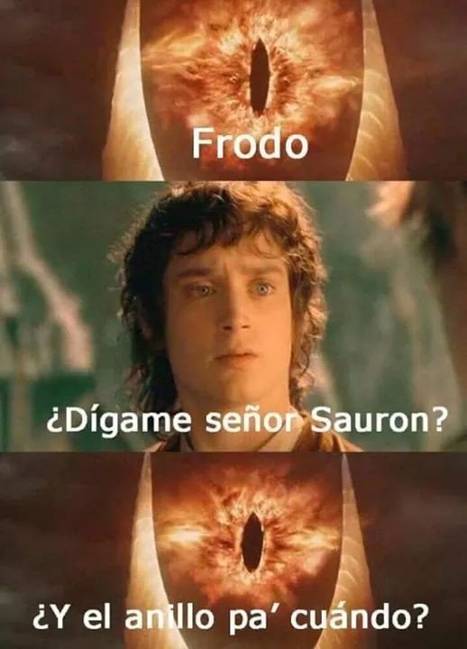 Meme_otros - Frodo tiene una pregunta