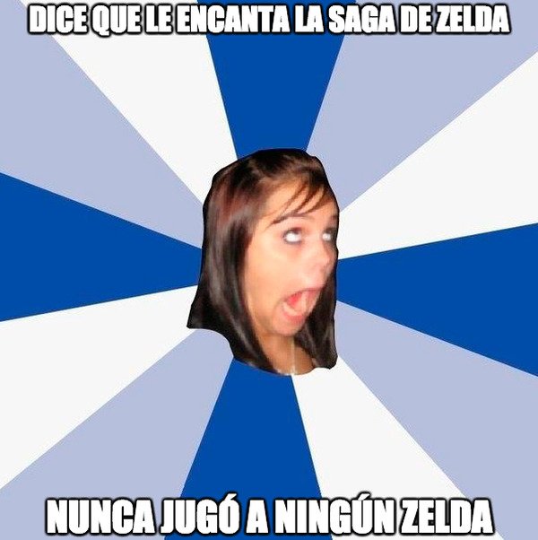 Amiga_facebook_molesta - El jugador casual de Zelda