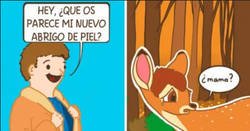 Enlace a Pobre Bambi ya sabe lo que paso con su mamá