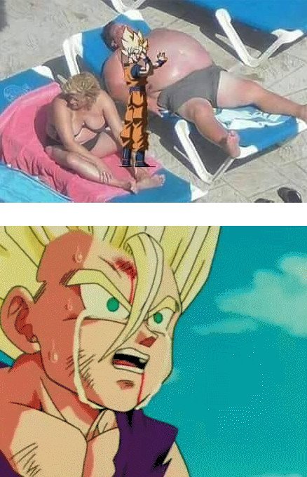 Meme_otros - Goku ha vuelto a salvar a la humanidad