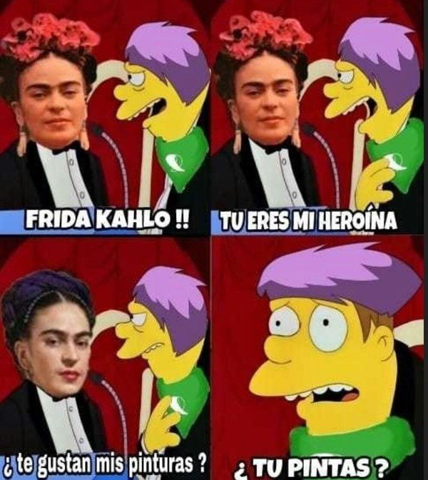 Meme_otros - Frida Kahlo es mi heroína