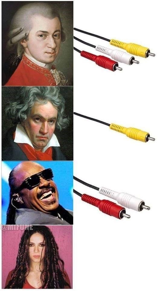 Meme_otros - Cada músico y el cable que le representa