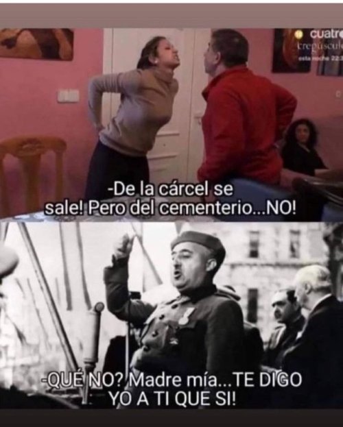 Meme_otros - Nunca retes a Franco