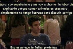 Enlace a Así se responde a un vegetariano para dejarle KO de por vida
