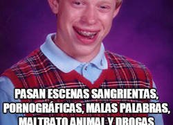 Enlace a Mala suerte para un padre enseñando a un hijo ver televisión