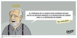 Enlace a Bill Mollison: Agricultura intensiva