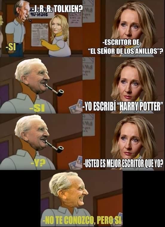 El señor de los anillos es mejor que harry potter hot sale